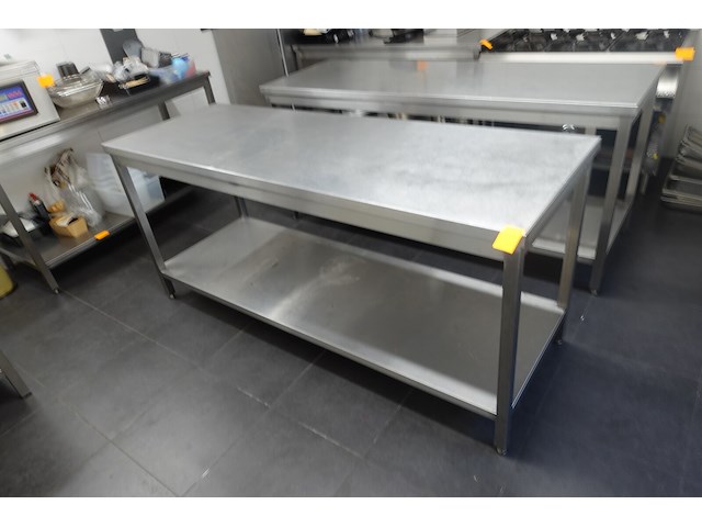 Rvs werktafel - afbeelding 2 van  3