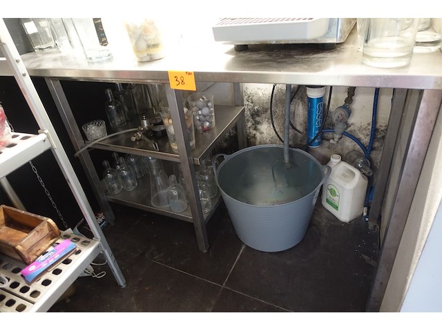 Rvs werktafel - afbeelding 1 van  1