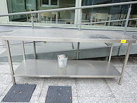 Rvs werktafel - afbeelding 1 van  2