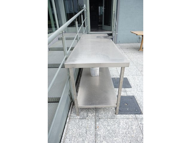 Rvs werktafel - afbeelding 2 van  2