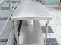 Rvs werktafel - afbeelding 2 van  2