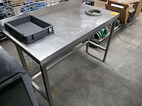 Rvs werktafel - afbeelding 2 van  6