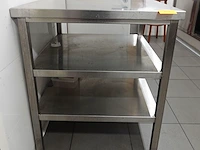 Rvs werktafel