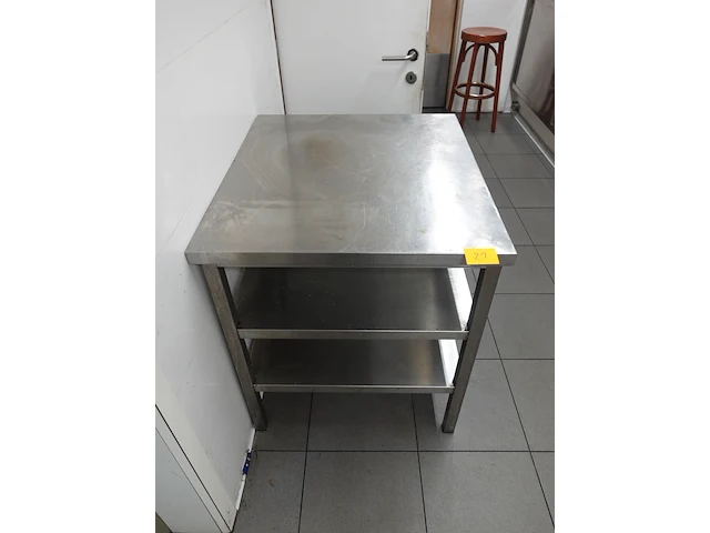 Rvs werktafel - afbeelding 2 van  2