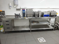 Rvs werktafel