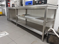 Rvs werktafel - afbeelding 2 van  4