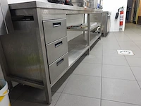 Rvs werktafel - afbeelding 3 van  4