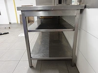Rvs werktafel - afbeelding 2 van  2