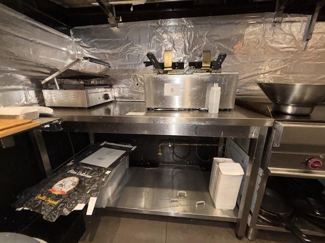 Rvs werktafel - afbeelding 1 van  2