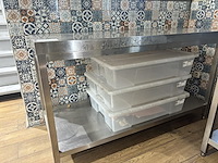 Rvs werktafel