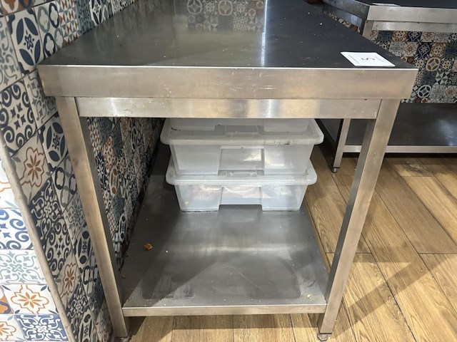 Rvs werktafel - afbeelding 2 van  2