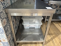 Rvs werktafel - afbeelding 2 van  2