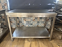 Rvs werktafel