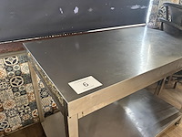 Rvs werktafel - afbeelding 2 van  2