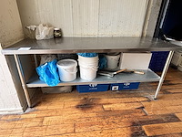 Rvs werktafel - afbeelding 2 van  2
