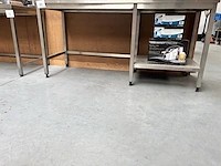 Rvs werktafel
