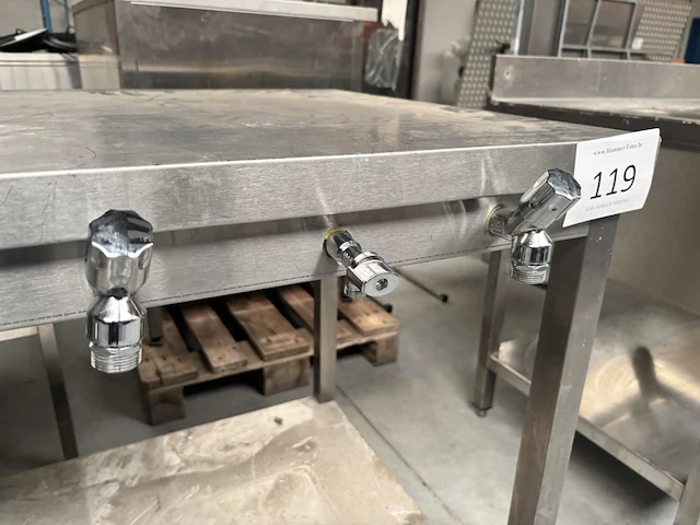 Rvs werktafel - afbeelding 2 van  4