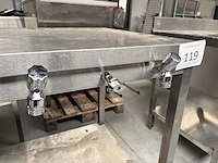 Rvs werktafel - afbeelding 2 van  4