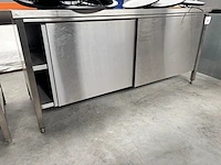 Rvs werktafel