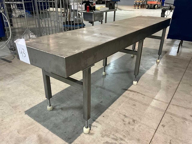 Rvs werktafel - afbeelding 4 van  4
