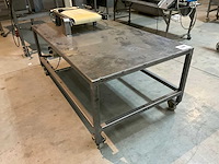 Rvs werktafel - afbeelding 2 van  7