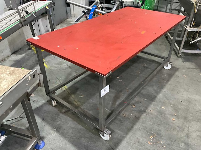 Rvs werktafel - afbeelding 2 van  3