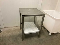 Rvs werktafel - afbeelding 1 van  3