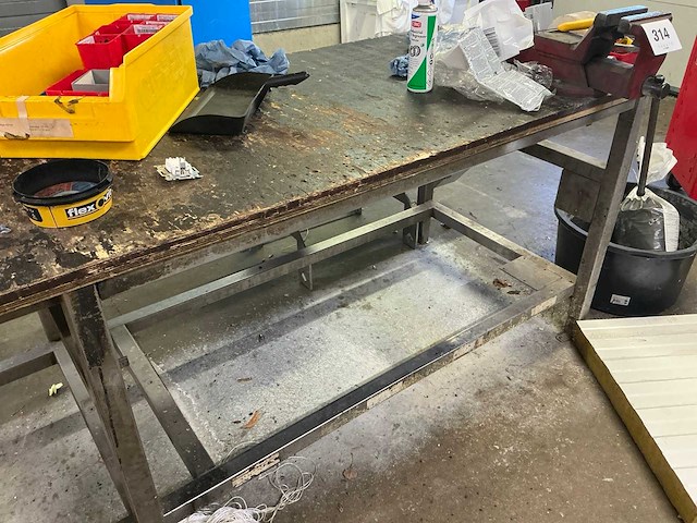 Rvs werktafel - afbeelding 3 van  6