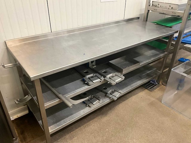 Rvs werktafel - afbeelding 3 van  4