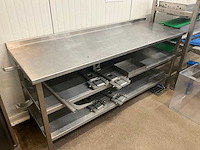 Rvs werktafel - afbeelding 3 van  4