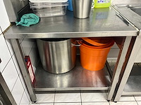 Rvs werktafel - afbeelding 1 van  1
