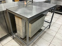 Rvs werktafel - afbeelding 1 van  1