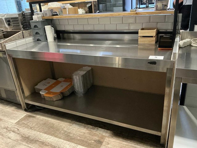 Rvs werktafel - afbeelding 1 van  5