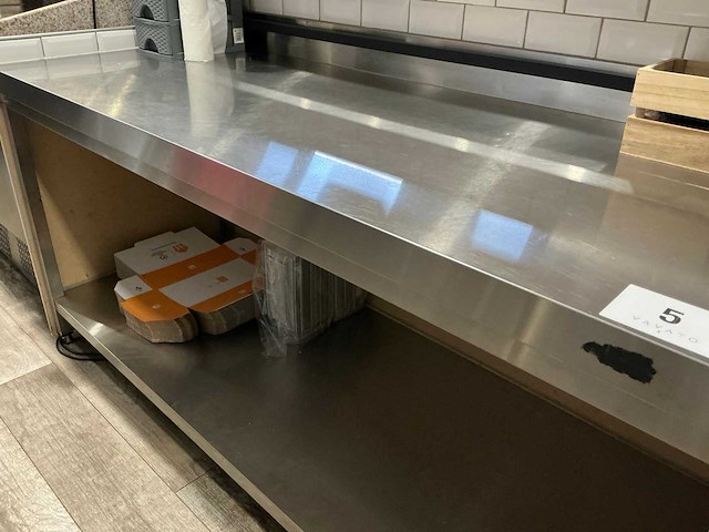 Rvs werktafel - afbeelding 2 van  5