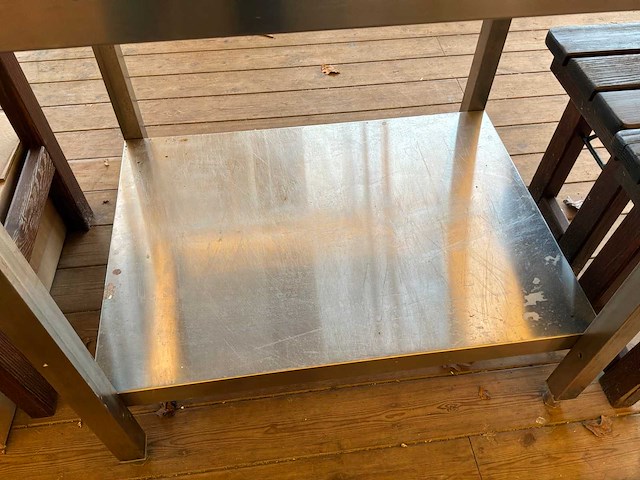 Rvs werktafel - afbeelding 3 van  7