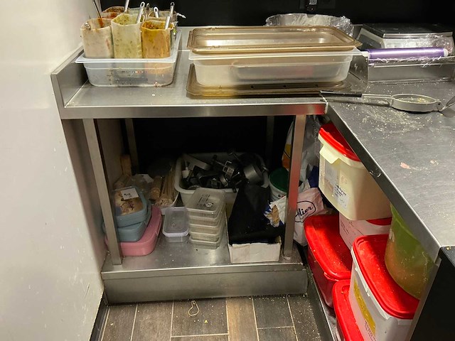 Rvs werktafel - afbeelding 2 van  5