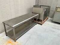 Rvs werktafel - afbeelding 1 van  4