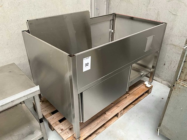 Rvs werktafel - afbeelding 2 van  4