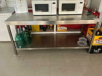 Rvs werktafel - afbeelding 1 van  3