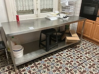 Rvs werktafel - afbeelding 2 van  4