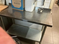 Rvs werktafel - afbeelding 2 van  3
