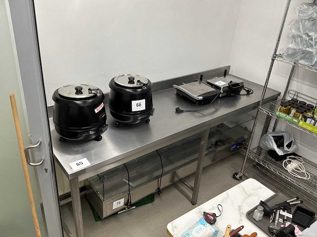Rvs werktafel - afbeelding 2 van  3