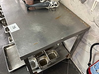 Rvs werktafel - afbeelding 2 van  2