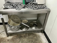 Rvs werktafel - afbeelding 1 van  2
