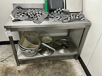 Rvs werktafel - afbeelding 2 van  2