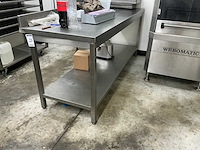 Rvs werktafel - afbeelding 1 van  3