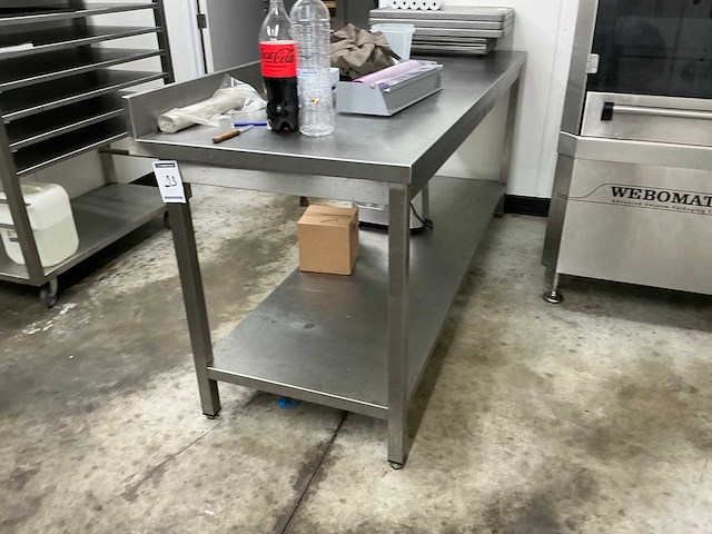 Rvs werktafel - afbeelding 2 van  3