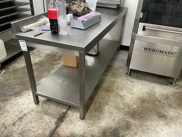Rvs werktafel - afbeelding 3 van  3
