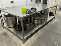Rvs werktafel - afbeelding 3 van  3