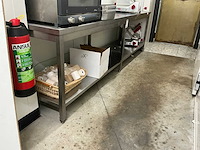 Rvs werktafel - afbeelding 1 van  4